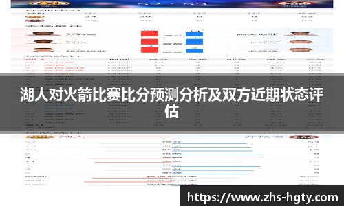 湖人对火箭比赛比分预测分析及双方近期状态评估